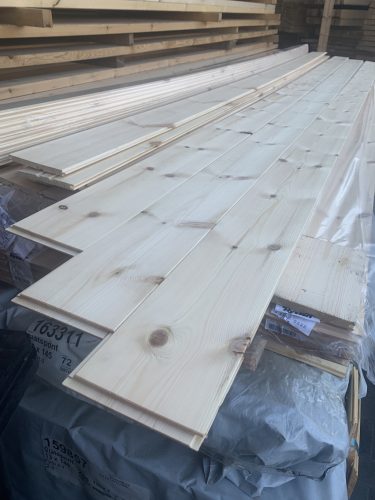 Lambéria hossztoldós svéd borovi 13x145 "B" minőség, AKCIÓ!