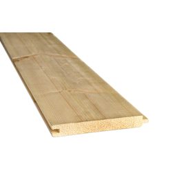   Hajópadló északi borovi fenyő 19x146 "A-B" minőség, járó/fózolt profillal