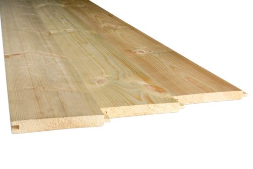 Hajópadló északi borovi fenyő 19x146 "A-B" minőség, járó/fózolt profillal