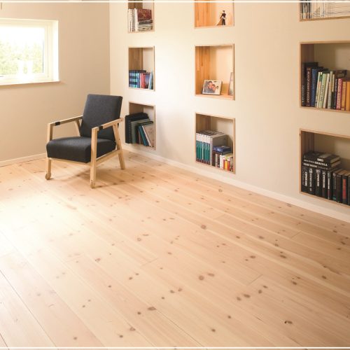 Hajópadló hossztoldós svéd borovi 21x142 "A-B" minőség, járófelület