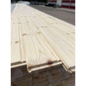   Lambéria hossztoldós svéd borovi 12x95 "A-B" minőség, pálcikás profil