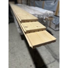   Hajópadló hossztoldós svéd borovi 27x190 "A-B" minőség, járófelület